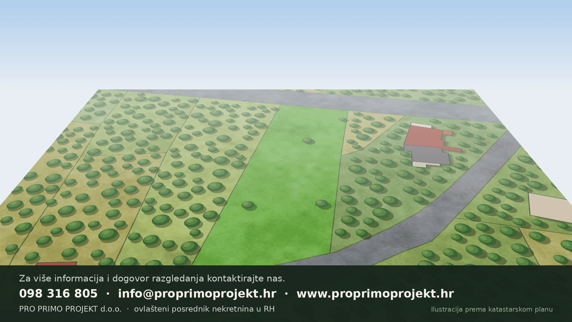 GRAĐEVINSKO ZEMLJIŠTE 2.766 m² – KRAJ, ZAPREŠIĆ